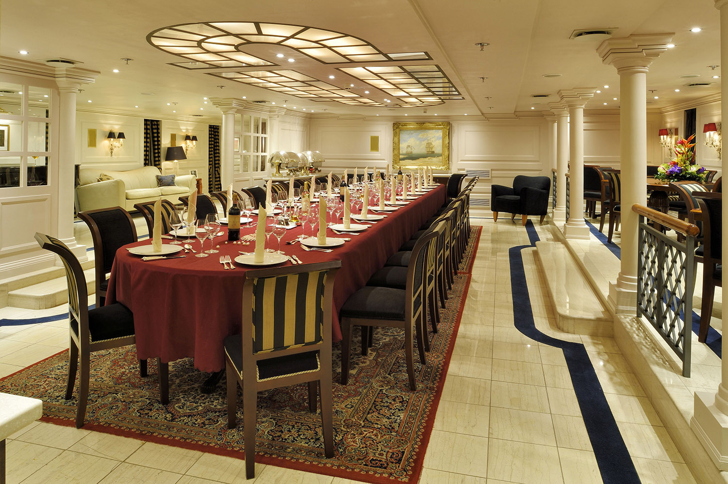 Formal dining area